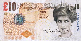 BANKSY 10 Pound Bank Note.